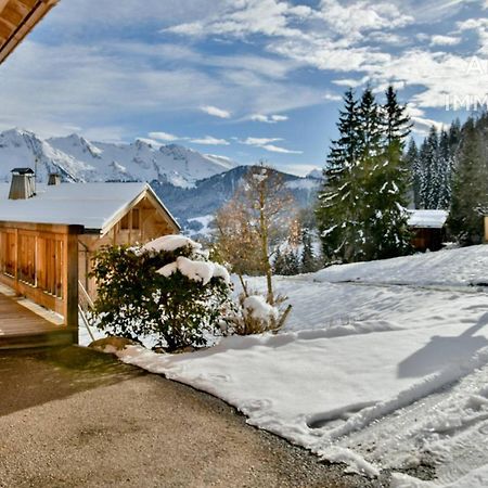 Chalet 5 Chambres Pour 8 Pers. Avec Wi-Fi Et Garage Au Grand-Bornand - Fr-1-391-199 Le Grand-Bornand Exterior photo